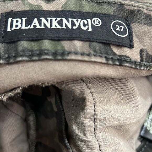 Blank NYC Camo Moto Pants size 27 NWT - Picture 12 of 14